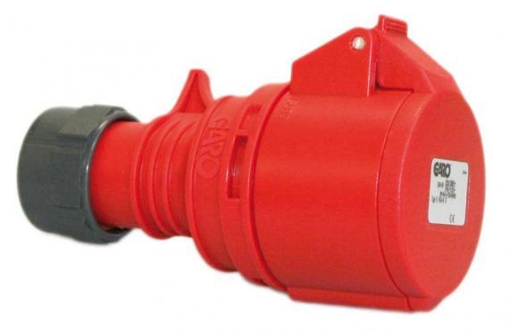 Skjøtekontakt SQ 332- 6 RØD-0