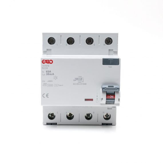 Jordfeilbryter 30mA 4×63 G12-3493