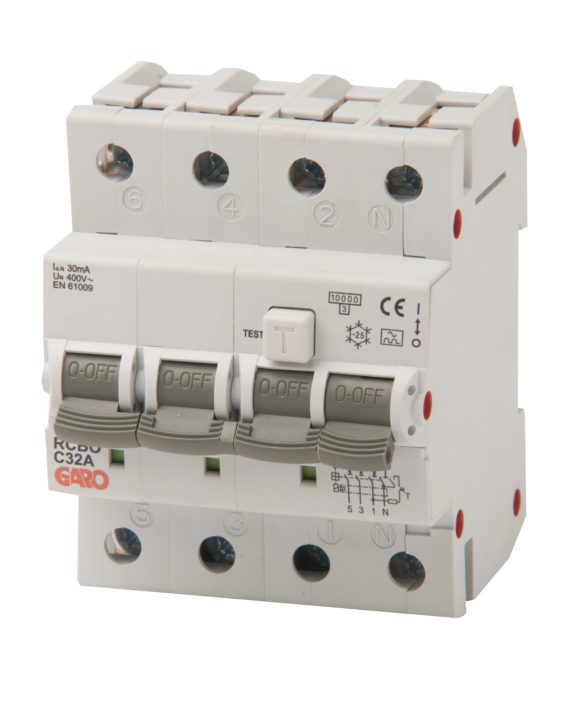 Kombiautomat RCBO 30mA 3+N 10C-0