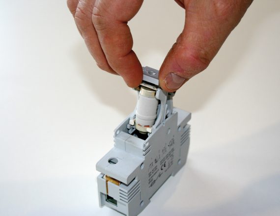 Smeltesikring D02 E18  50 Amp «hvit passdel»-3207