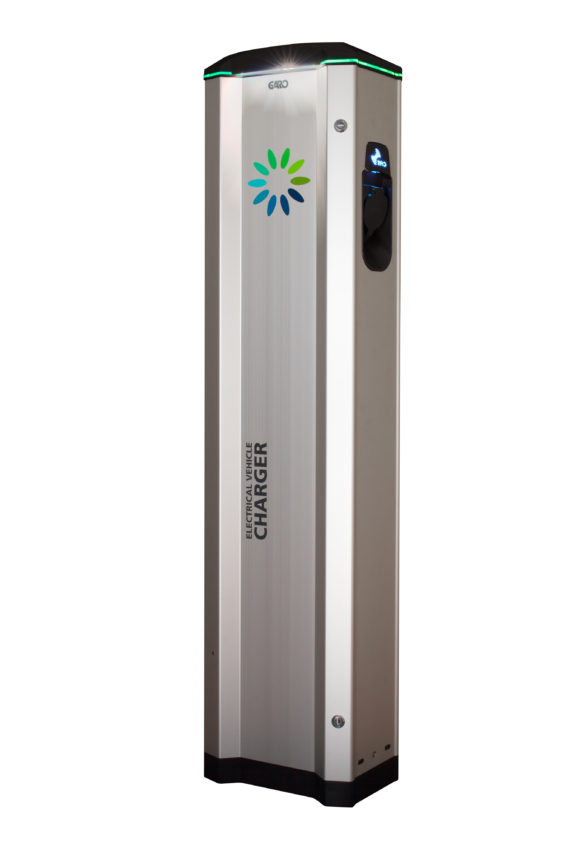 Ladestasjon LS4 2×7,4kW Type B vern-0